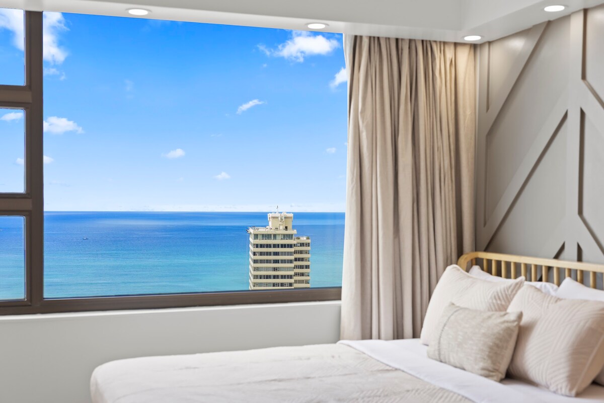 31F-Waikiki Banyan-1BR-Ocean & City Skyline Views