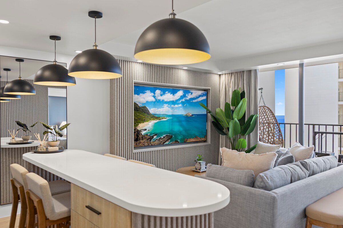 31F-Waikiki Banyan-1BR-Ocean & City Skyline Views