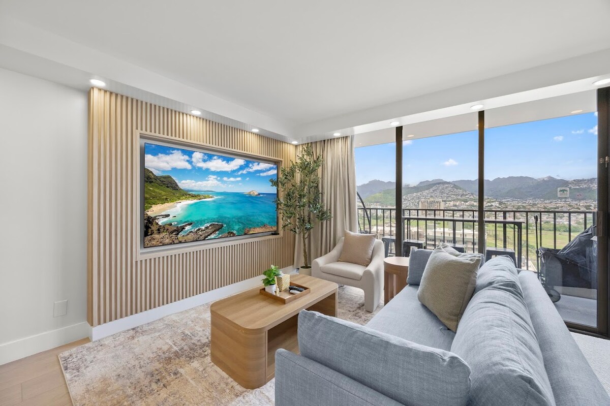 23F-Upscale 1BR-Mountain View-Free Parking w/ Pool