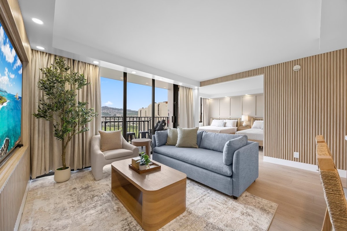23F-Upscale 1BR-Mountain View-Free Parking w/ Pool