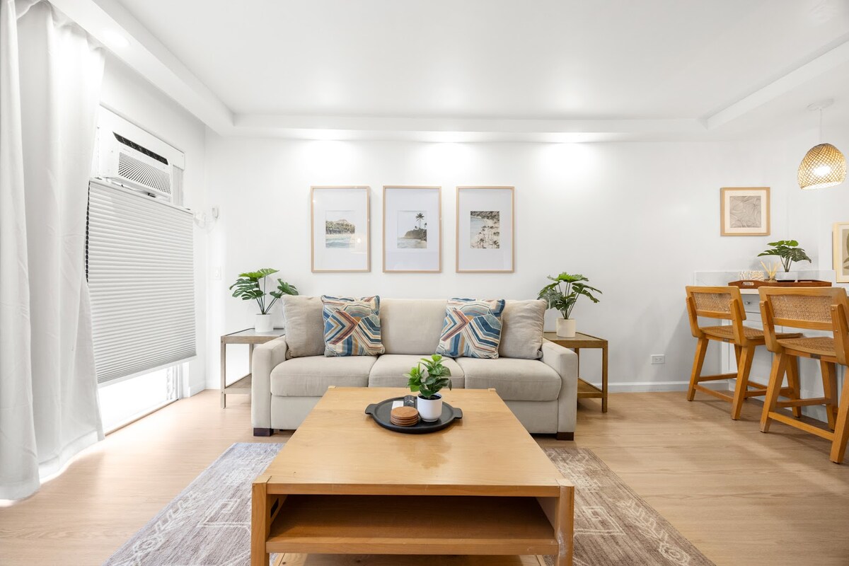 Hidden Oasis-2BR|2BTH w/Parking-Waikiki Beach