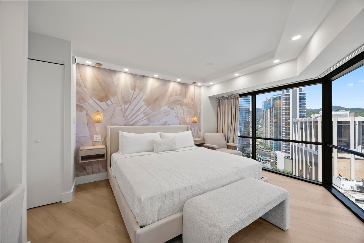 26F-Financial District-City View-1BR w/Parking