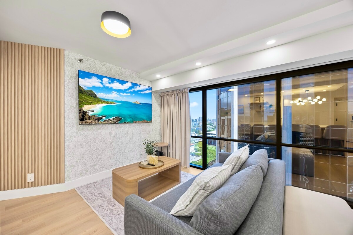 26F-Financial District-City View-1BR w/Parking