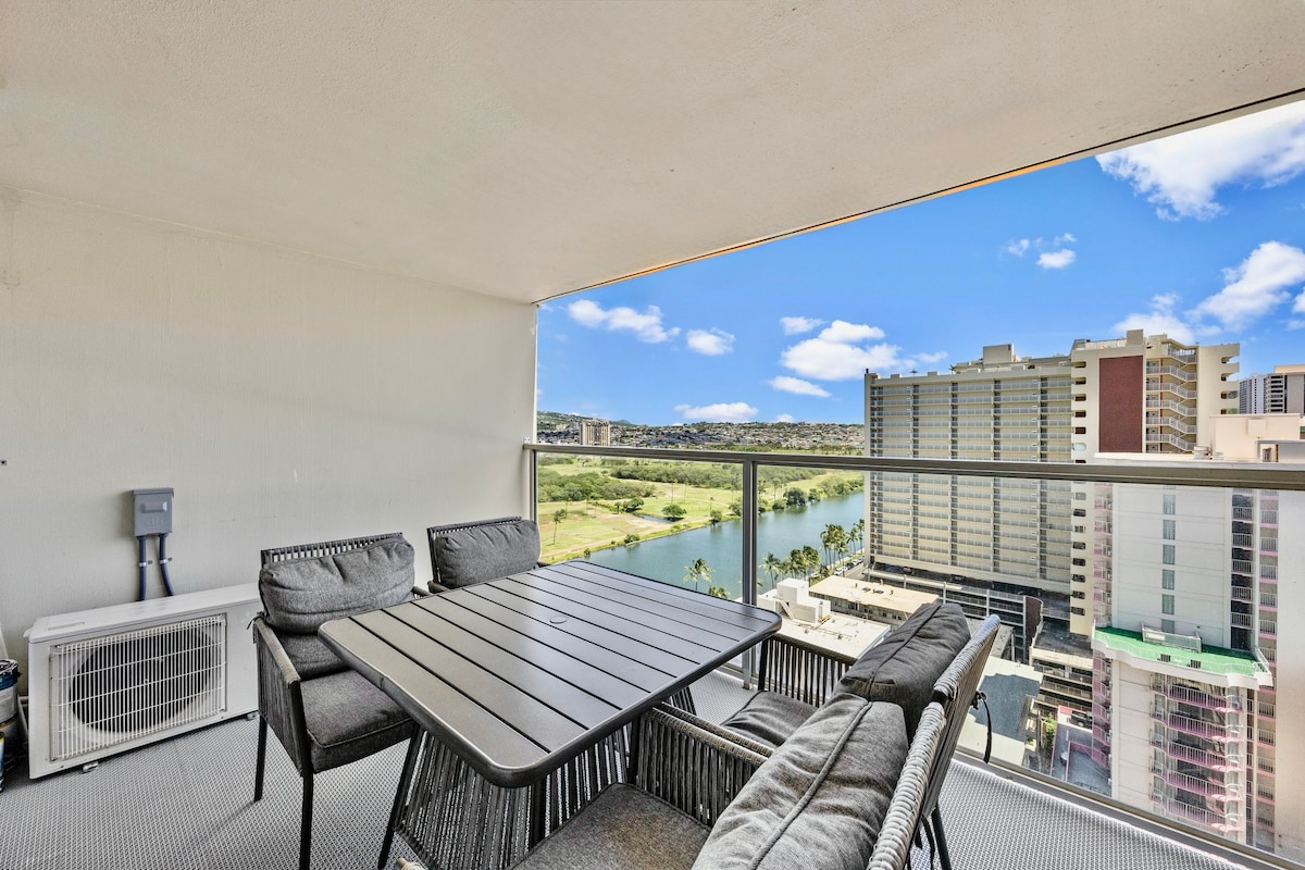 20F-Newly Remodeled Cozy Studio w/2Queens-Waikiki~