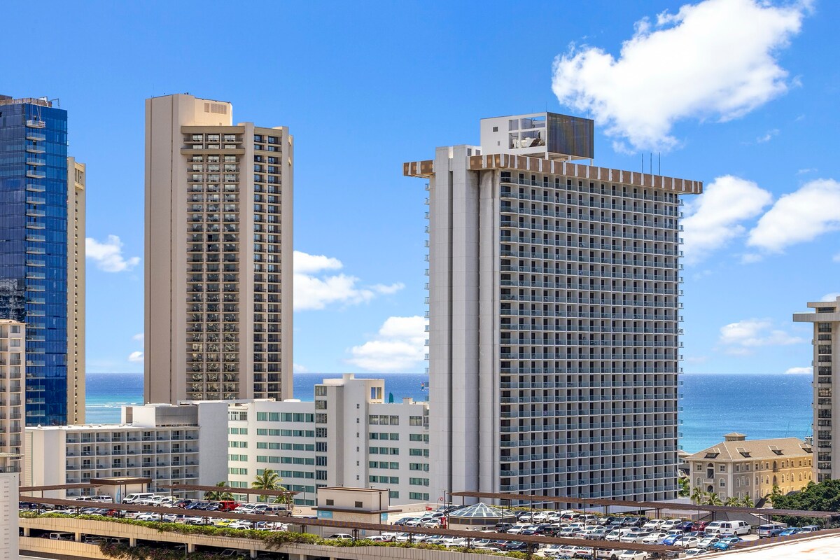 20F-Newly Remodeled Cozy Studio w/2Queens-Waikiki~