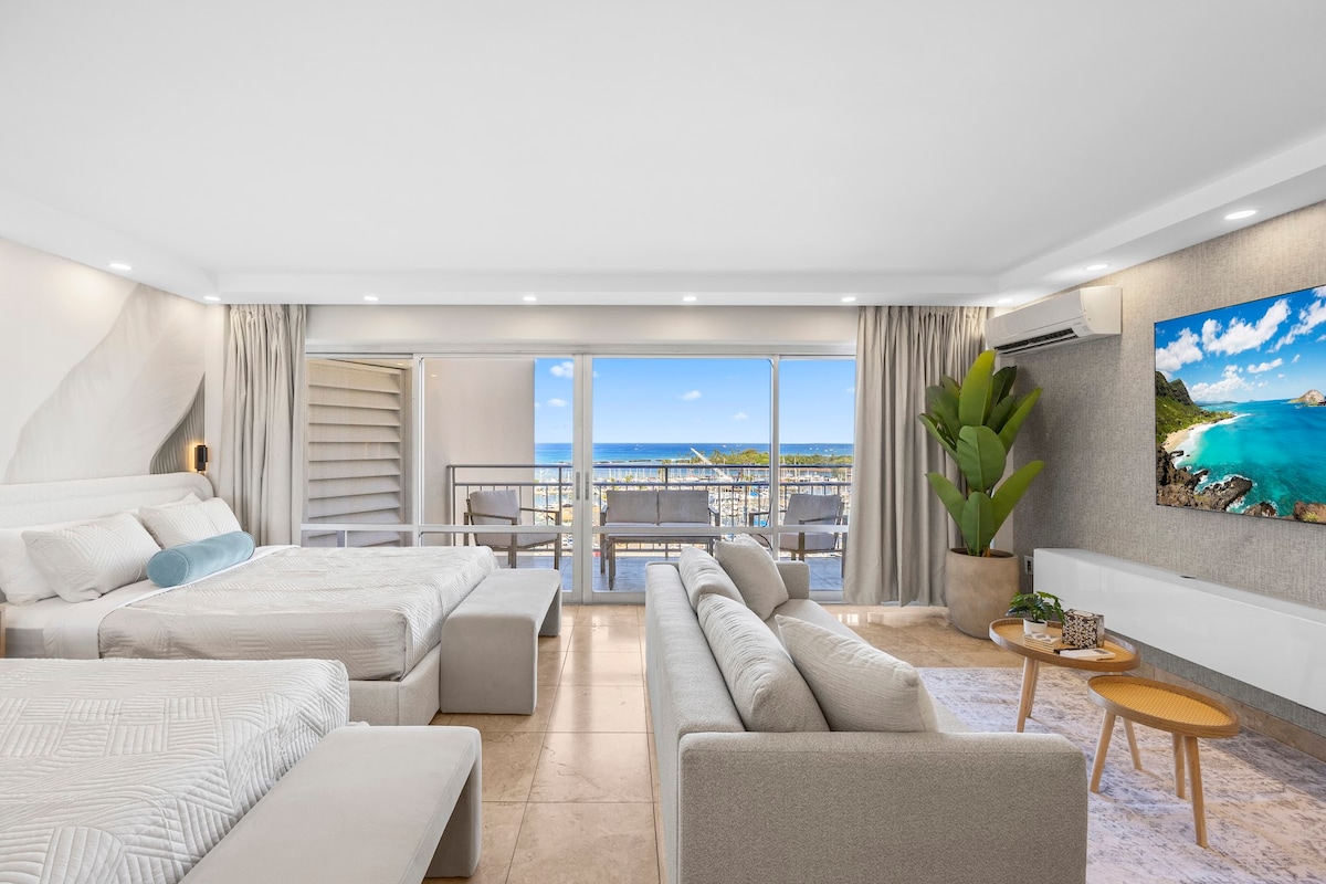 11F-Stunning Ocean View Condo-Ilikai Waikiki Beach