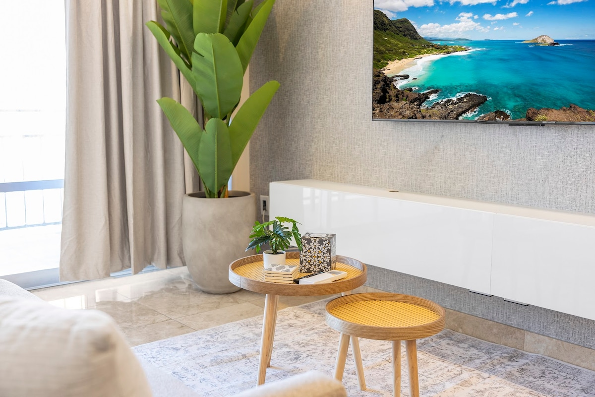 11F-Stunning Ocean View Condo-Ilikai Waikiki Beach