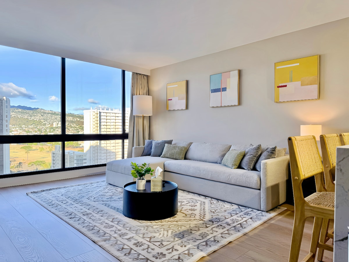 20F-Upscale Mountain View-1BR-Near Beach~