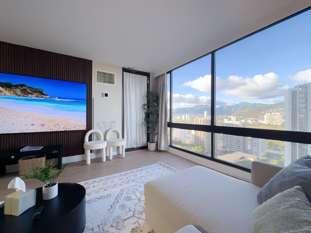 20F-Upscale Mountain View-1BR-Near Beach~