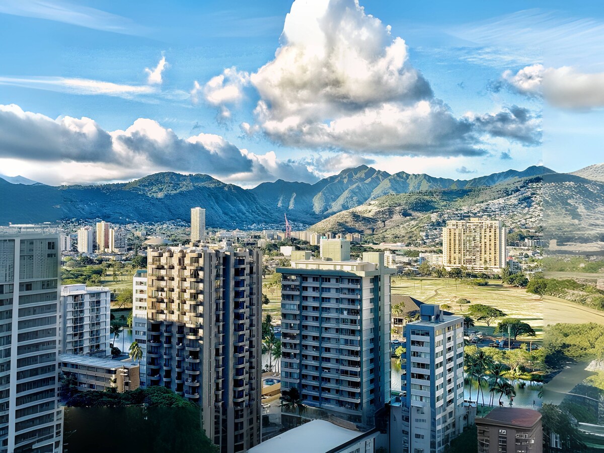 20F-Upscale Mountain View-1BR-Near Beach~