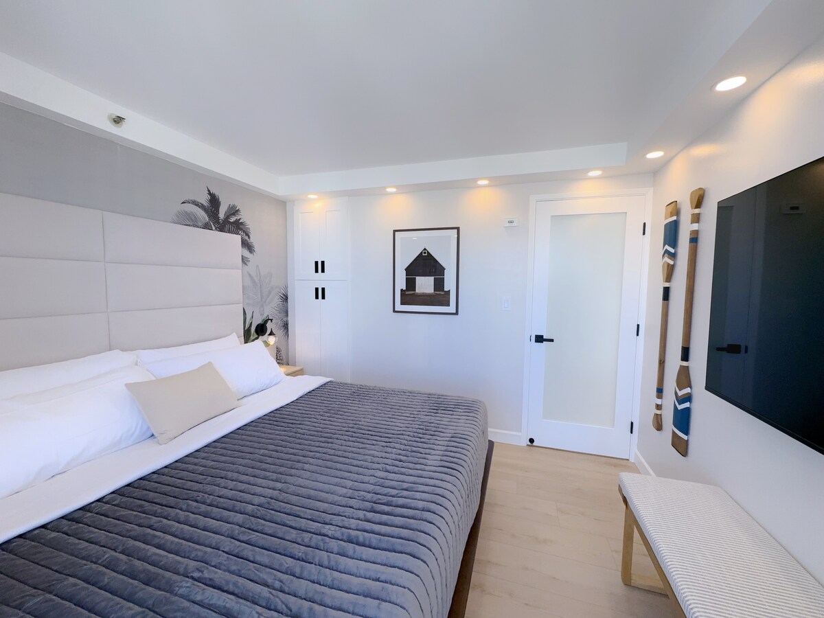 28F-Upscale Ocean View 1BR-3min Walk to Beach!