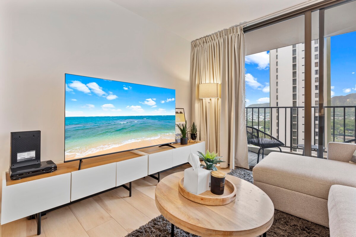 16F-Stunning Banyan DiamondHead View-1BR w/Parking