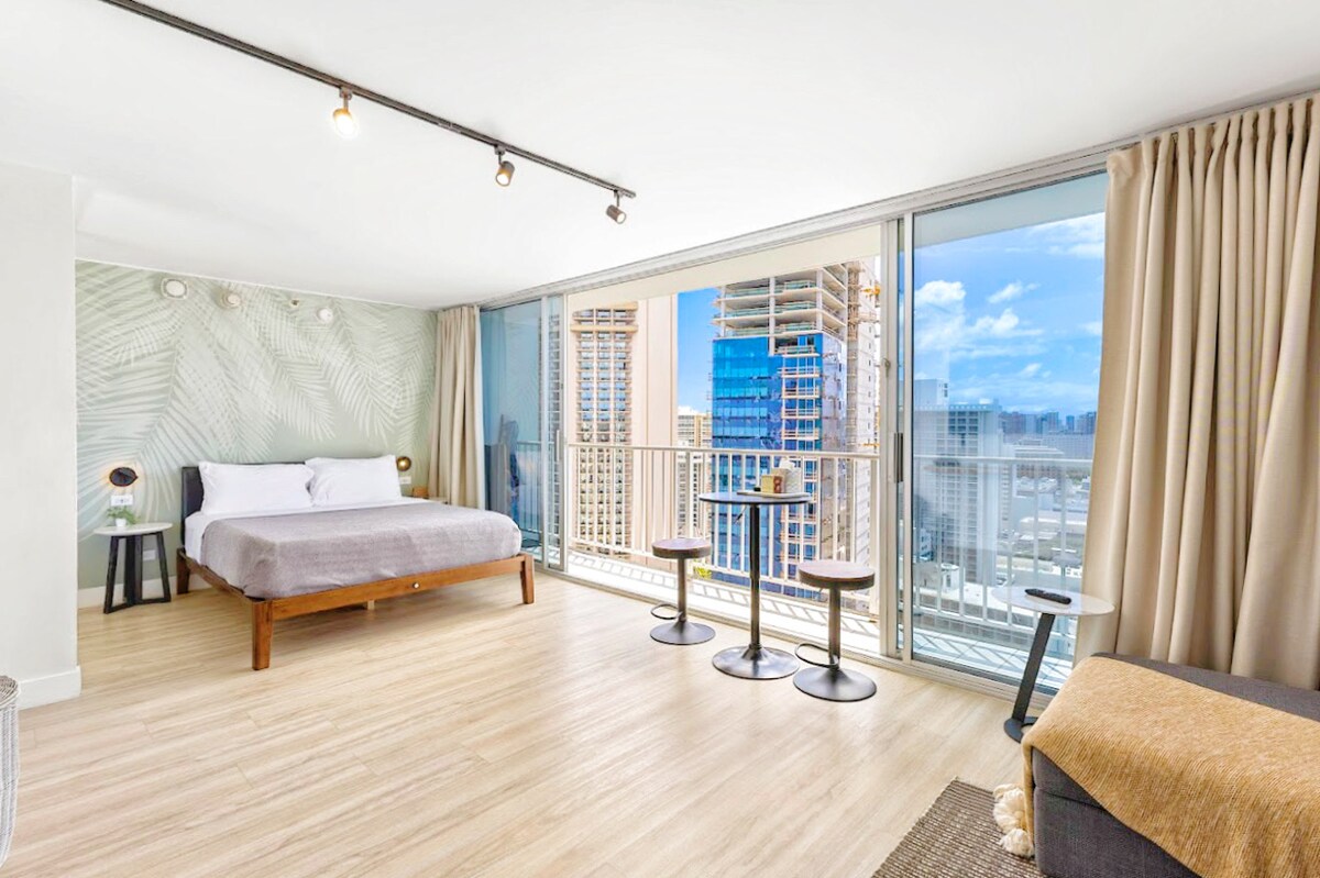 31FL-Upscale Ocean View Studio-2-min Walk to Beach