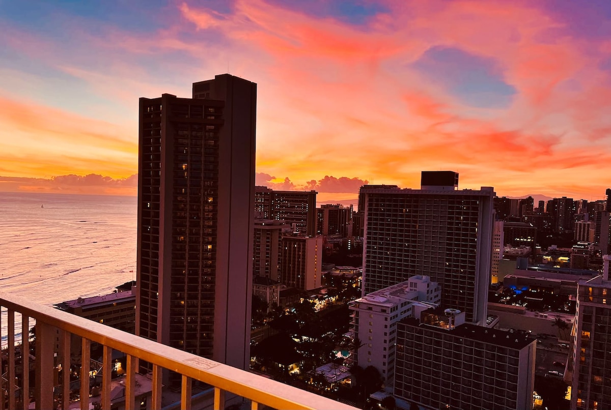 31FL-Upscale Ocean View Studio-2-min Walk to Beach