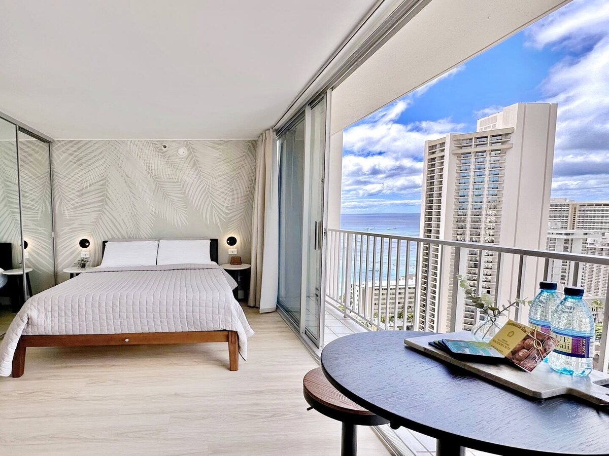 31FL-Upscale Ocean View Studio-2-min Walk to Beach
