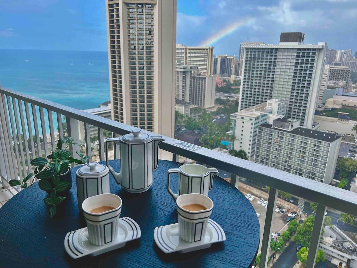 31FL-Upscale Ocean View Studio-2-min Walk to Beach