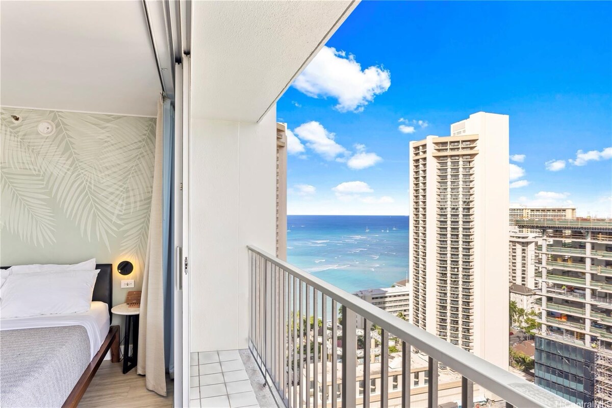 31FL-Upscale Ocean View Studio-2-min Walk to Beach