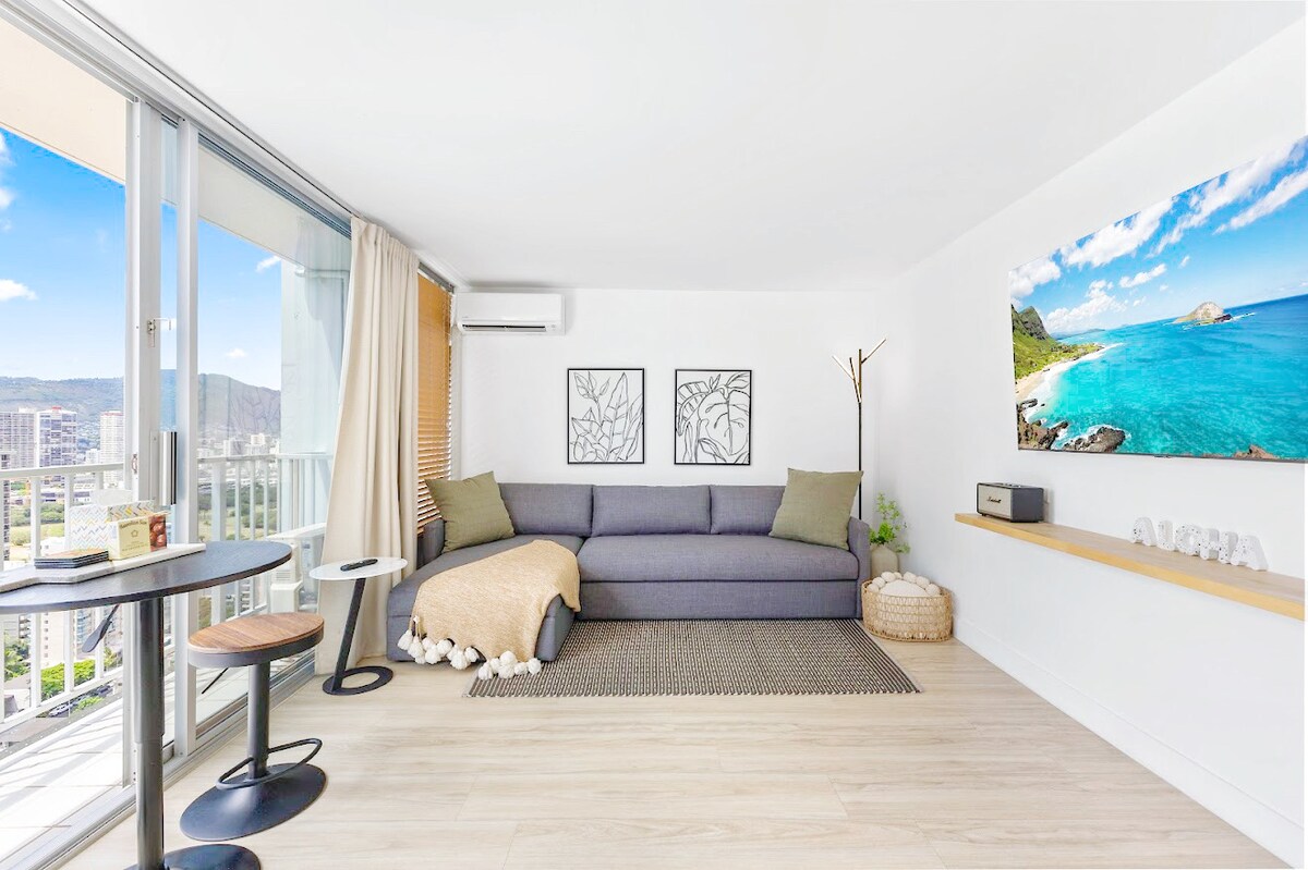 31FL-Upscale Ocean View Studio-2-min Walk to Beach
