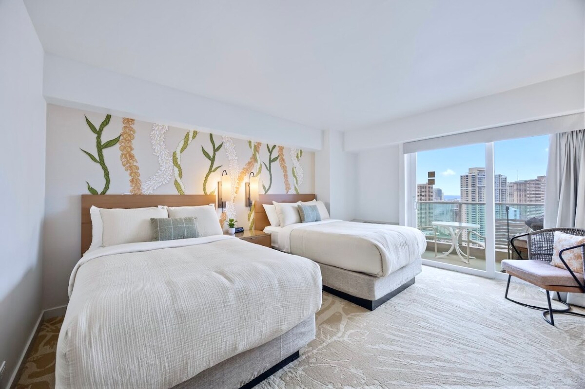 29F-Ocean View-Ala Moana Hotel-Premium Double Room