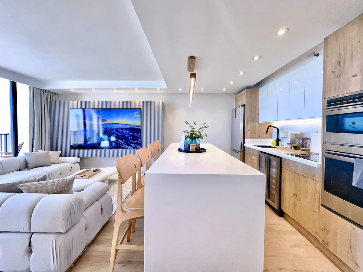 37F-Ultra Upscale Ocean View-Modern 1BR W/Parking!