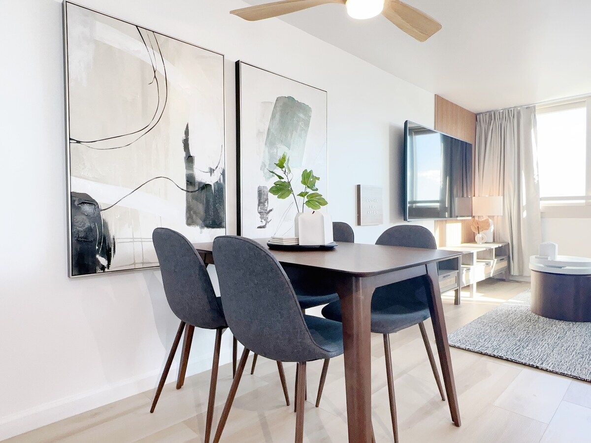 40F-High-FL Ocean View-1 Bedroom-Waikiki Beach!