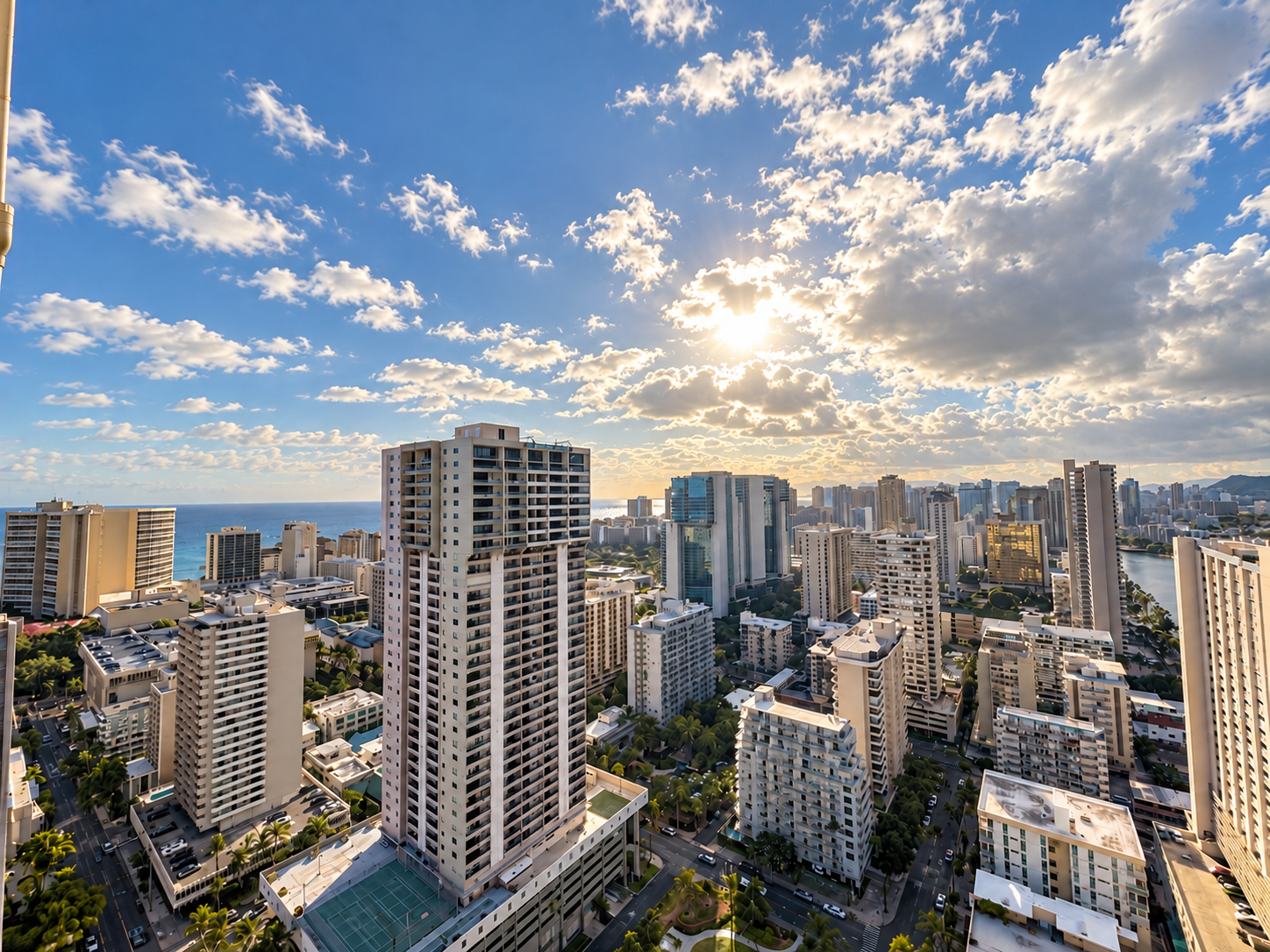 40F-High-FL Ocean View-1 Bedroom-Waikiki Beach!