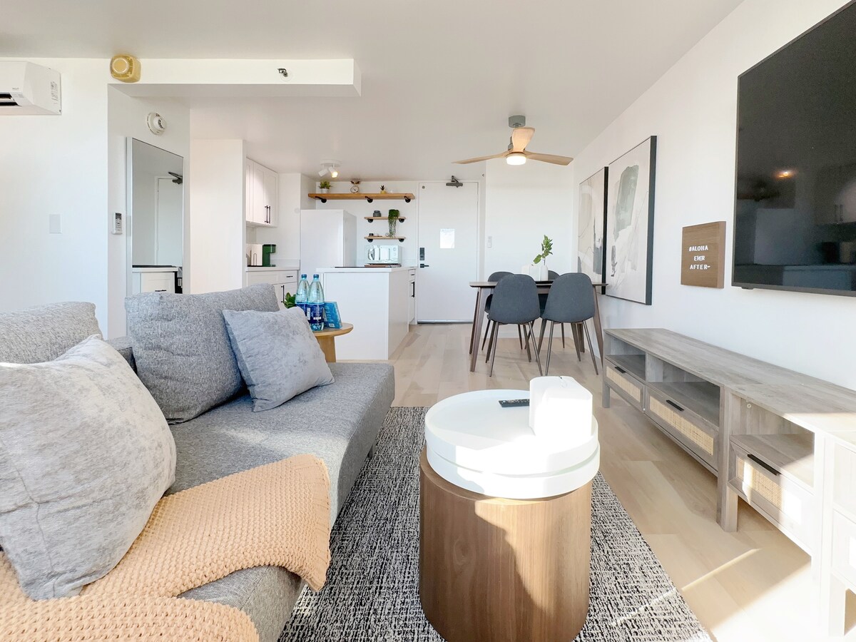 40F-High-FL Ocean View-1 Bedroom-Waikiki Beach!