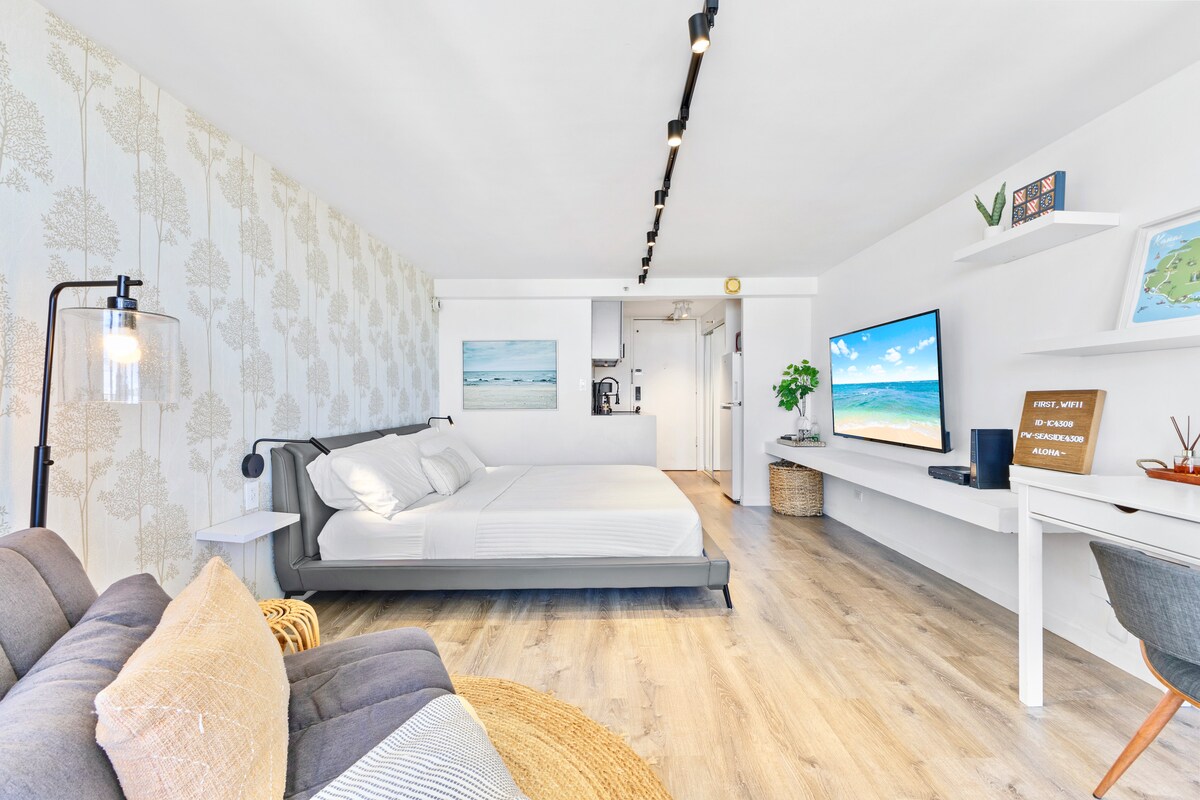 43F-Island Colony Studio-Ocean & City Skyline View
