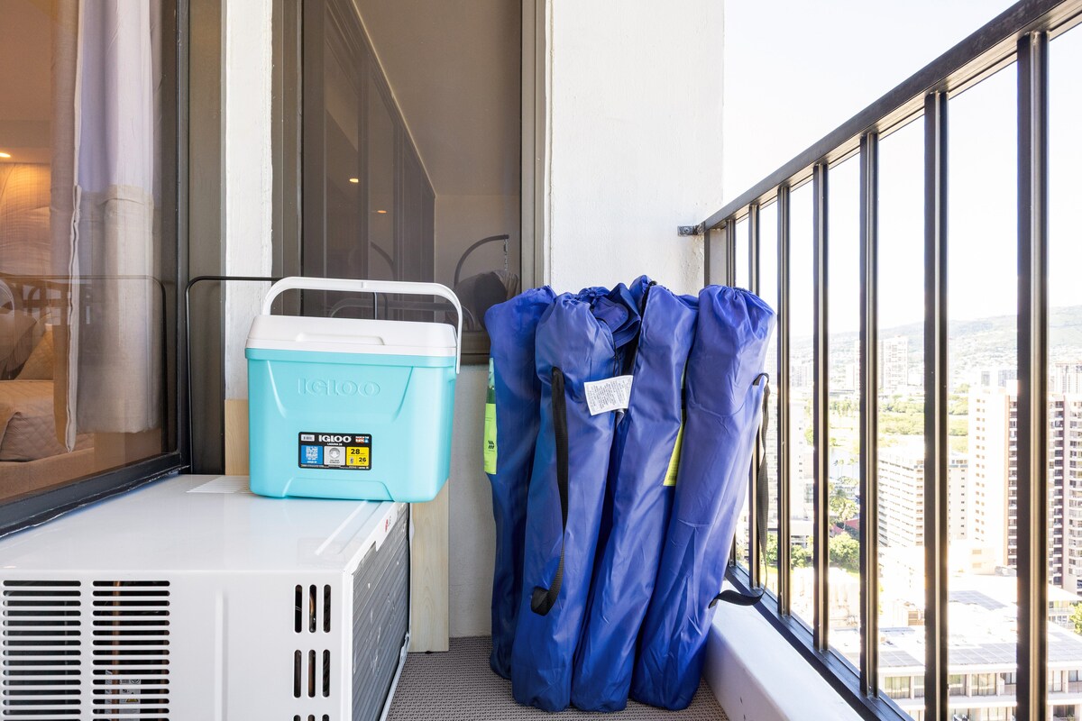 29F-Stunning Mountain View-Waikiki-1BR-w/Parking