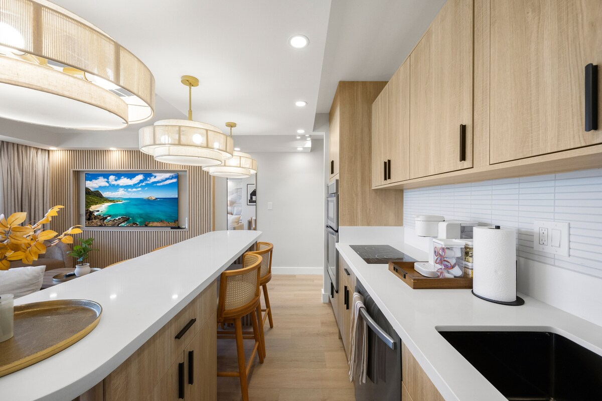29F-Stunning Mountain View-Waikiki-1BR-w/Parking