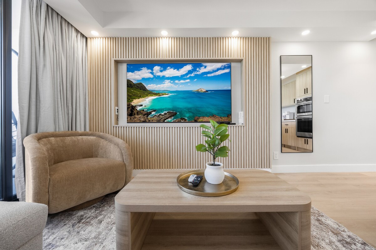 29F-Stunning Mountain View-Waikiki-1BR-w/Parking