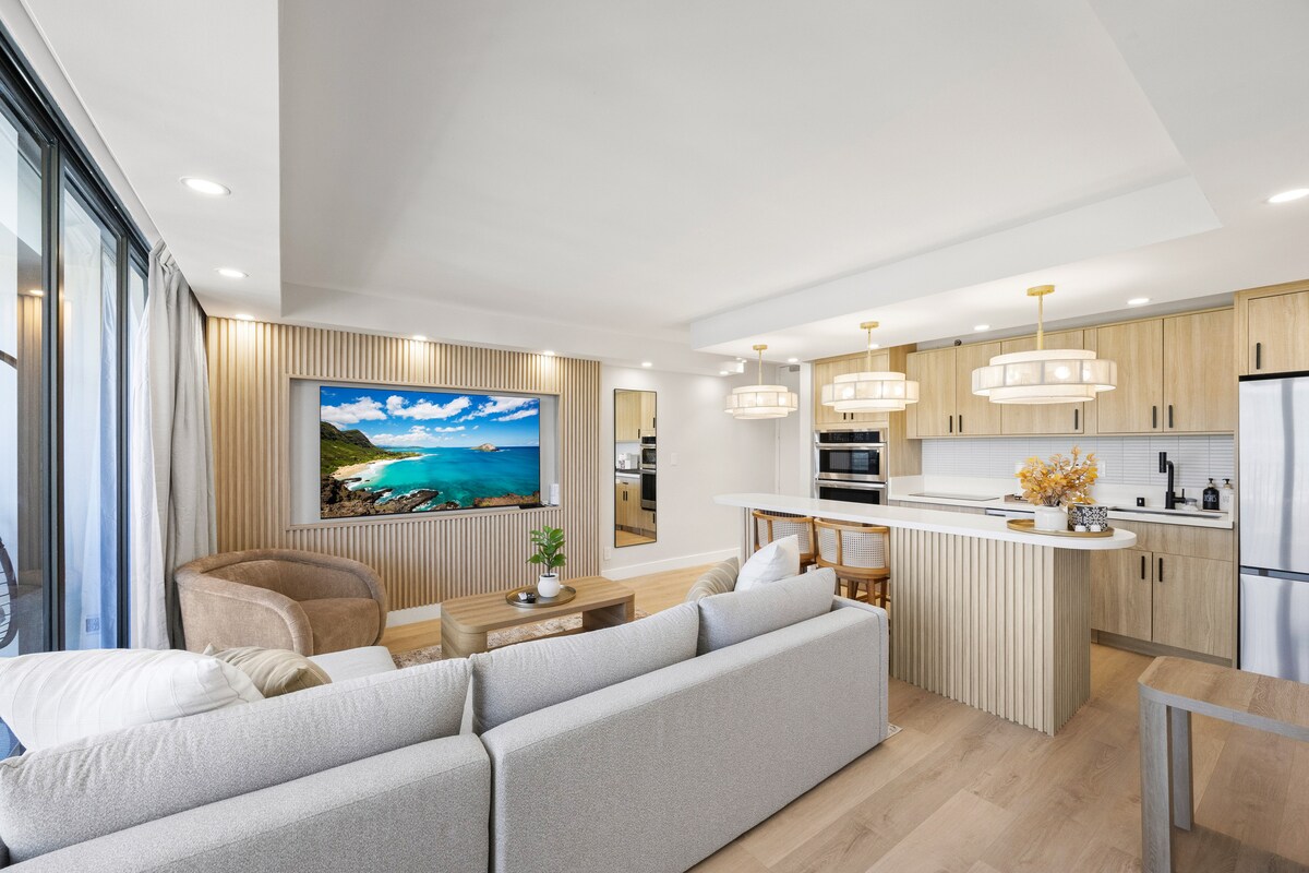 29F-Stunning Mountain View-Waikiki-1BR-w/Parking