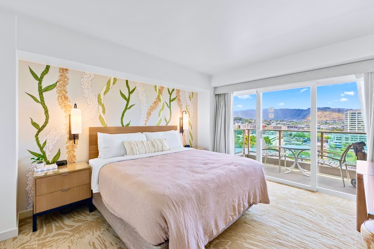 11F-Upscale King Suite-Corner Unit-Ala Moana Htl~