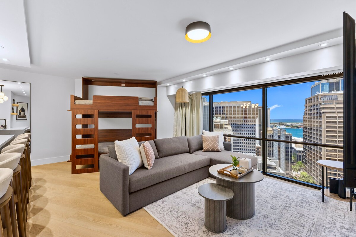 22FL-Financial District-Harbor View-1BR w/Parking