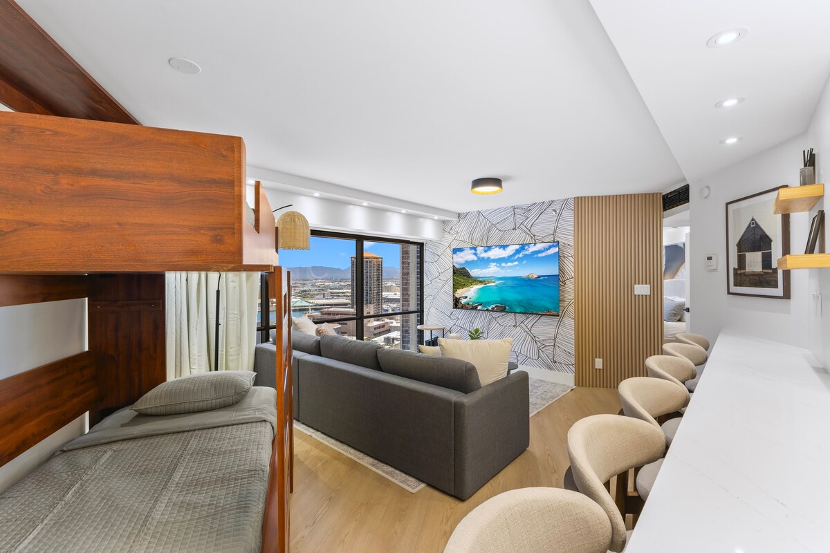 22FL-Financial District-Harbor View-1BR w/Parking