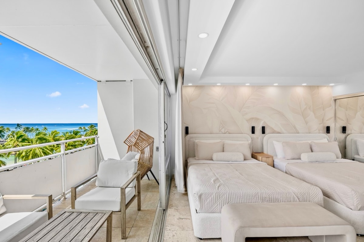Beautiful Ilikai Condo with City and Ocean Views