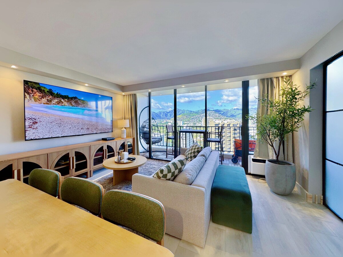 19F-Upscale Modern 1BR-Mountain View- Free Parking