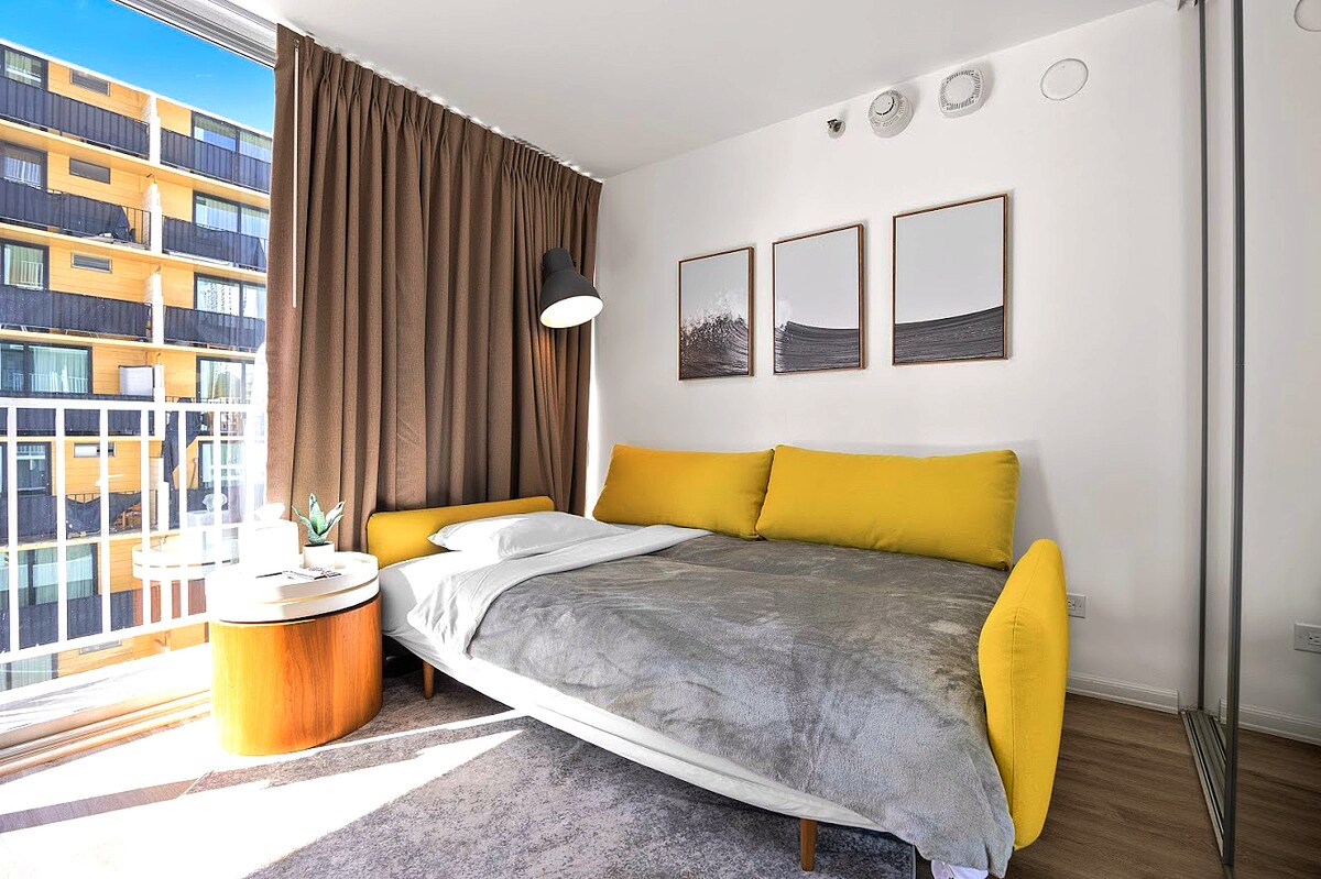 Gorgeous Upscale King Studio-5min to Waikiki Beach