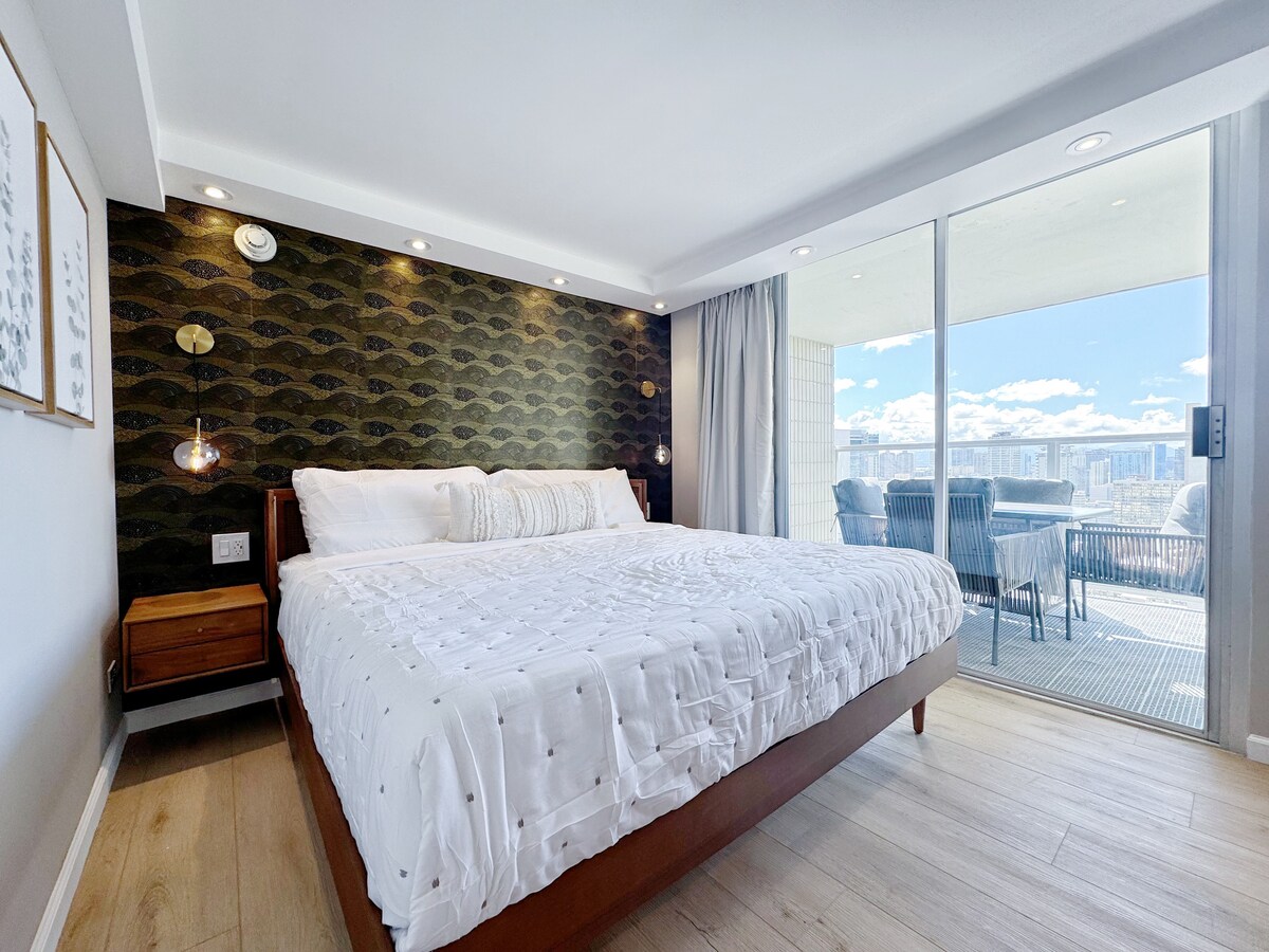 35FL-Upscale Fully Remodeled 1BR-Waikiki Beach~