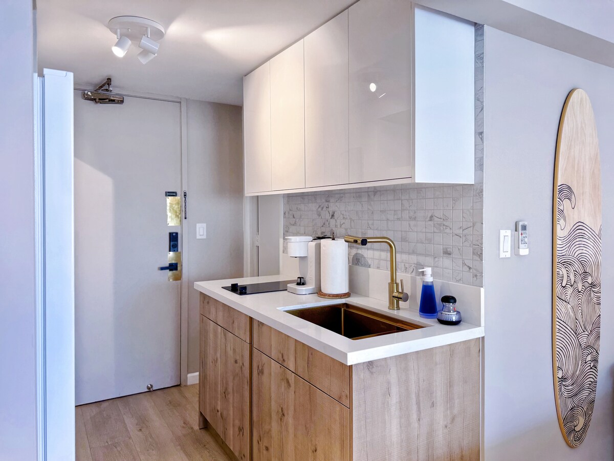 15F-Stunning Boutique King Studio-Waikiki Beach~