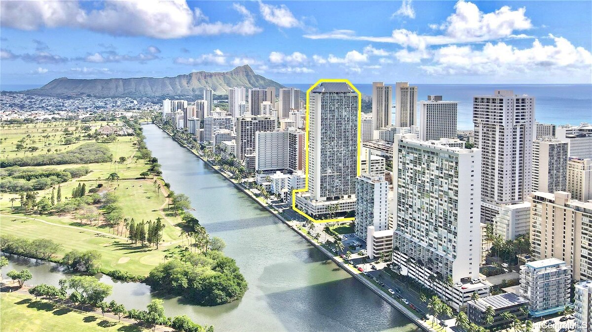 15F-Stunning Boutique King Studio-Waikiki Beach~