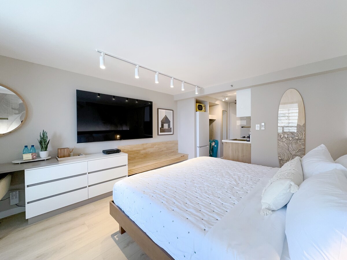 15F-Stunning Boutique King Studio-Waikiki Beach~