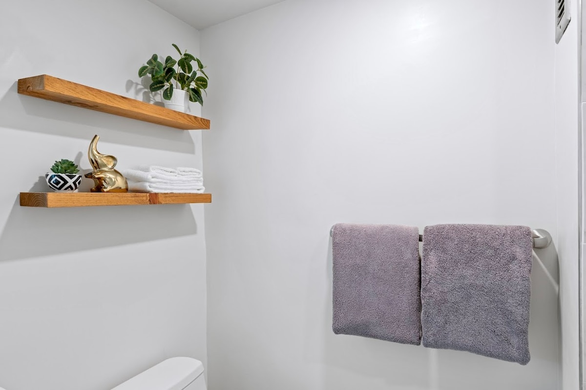 New! Gorgeous Boutique King Studio w/Parking~