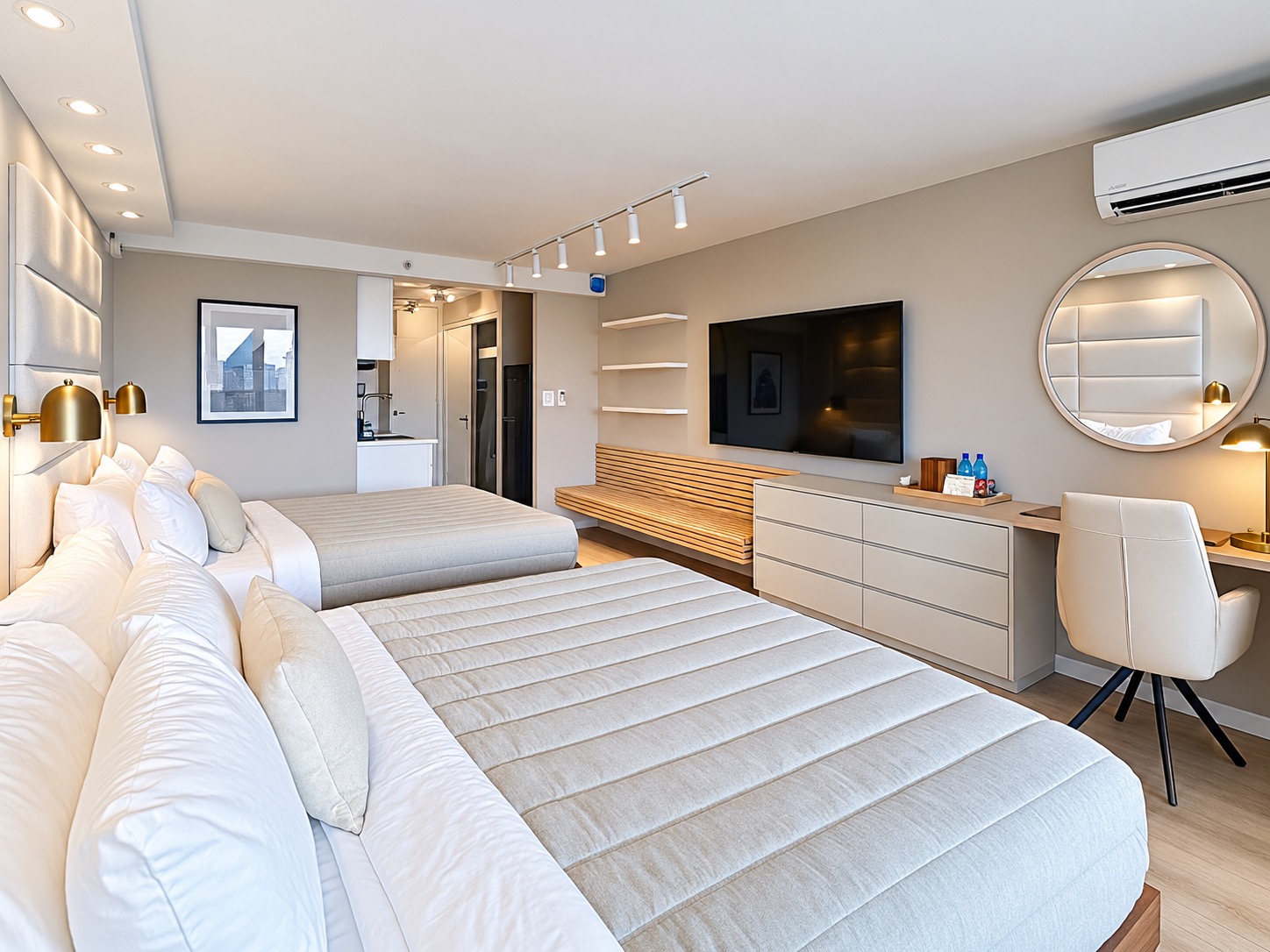 28F-Upscale Chic Studio-Waikiki-Ocean&Canal View