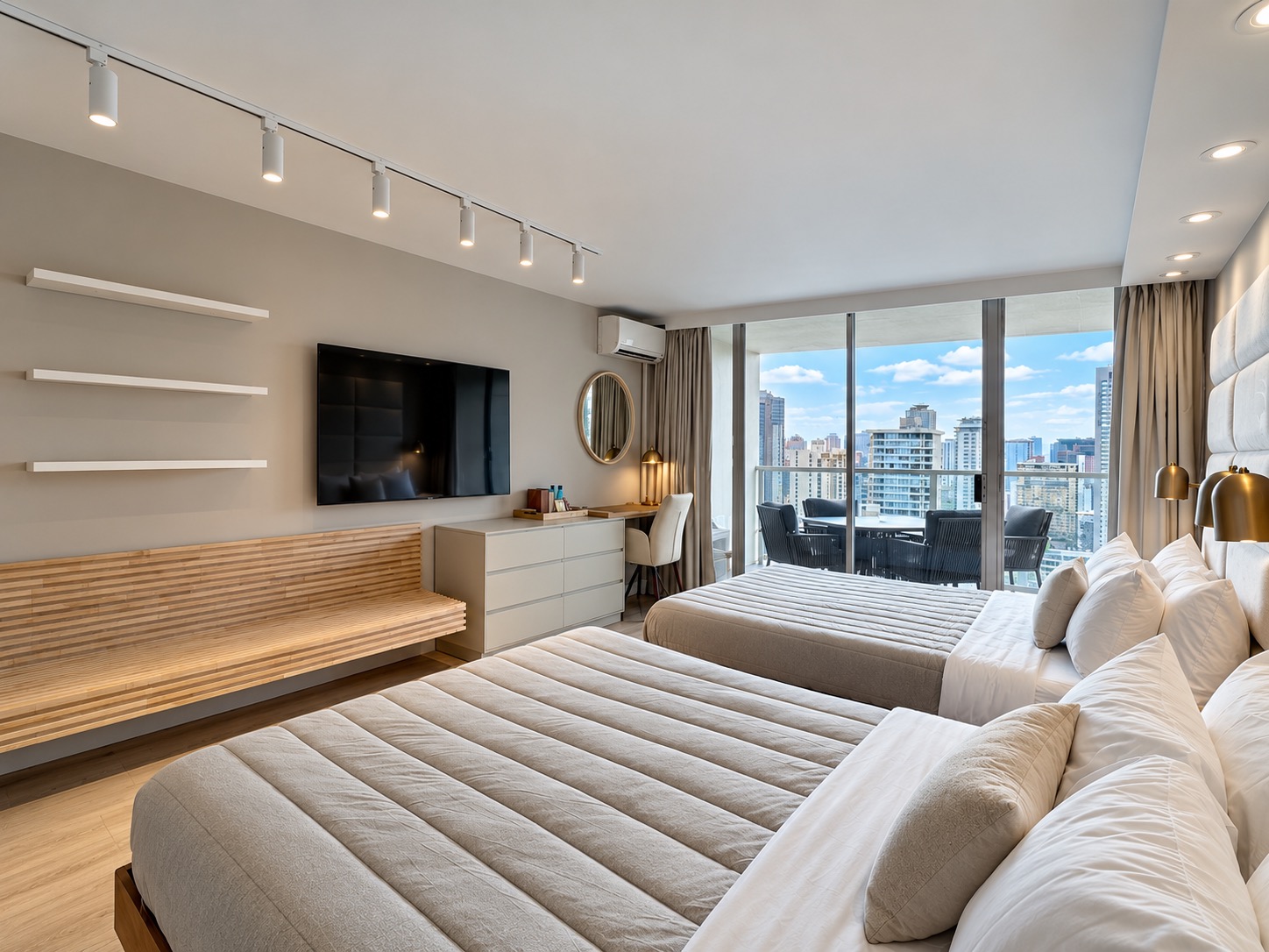 28F-Upscale Chic Studio-Waikiki-Ocean&Canal View
