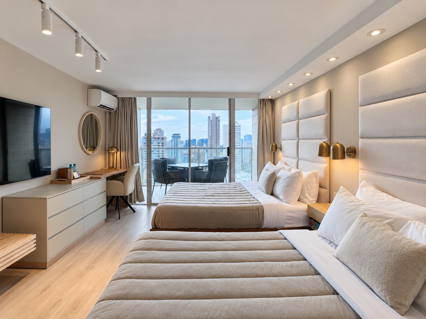 28F-Upscale Chic Studio-Waikiki-Ocean&Canal View