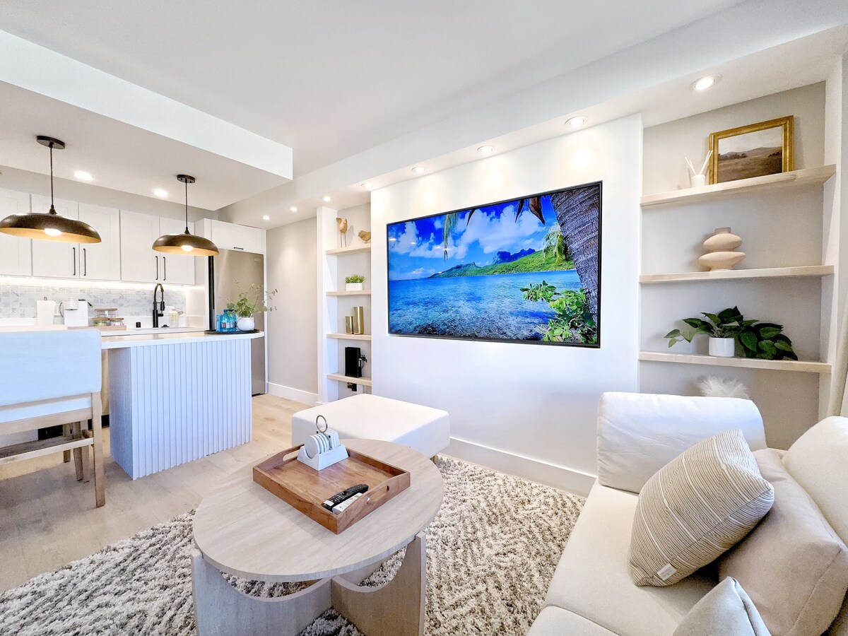 17F-Beautiful & Upscale-Waikiki Beach 1BR/Parking~