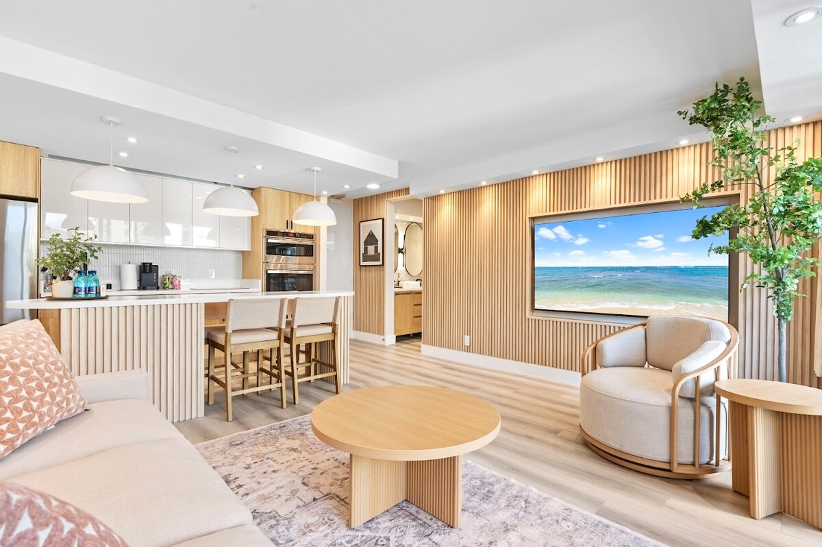 15FL-Upscale Chic Waikiki Banyan 1BR-Free Parking
