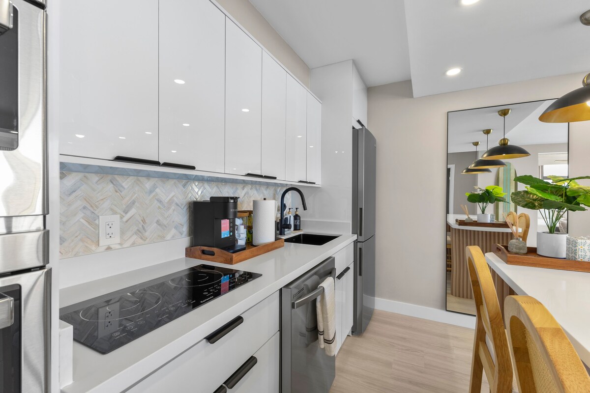 33F-Stunning Ocean View 1BR-Waikiki/Free Parking