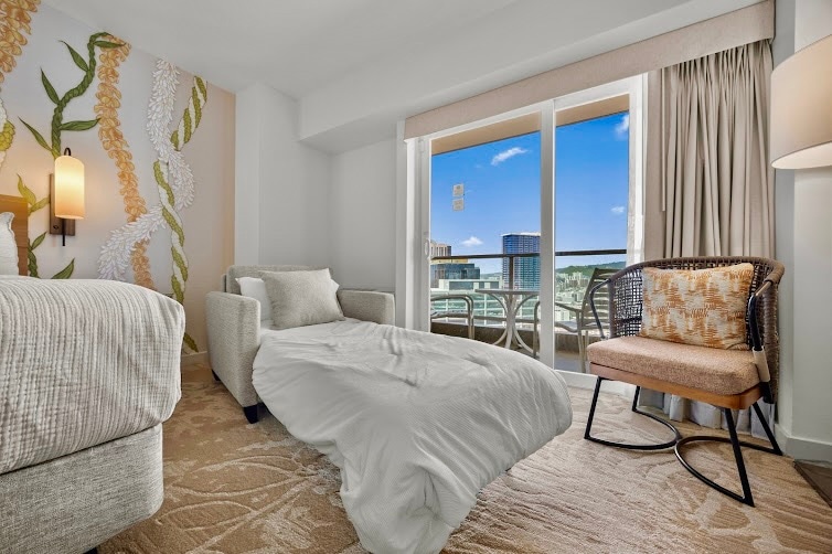 24F-Premier King Studio-Ala Moana Hotel-City View